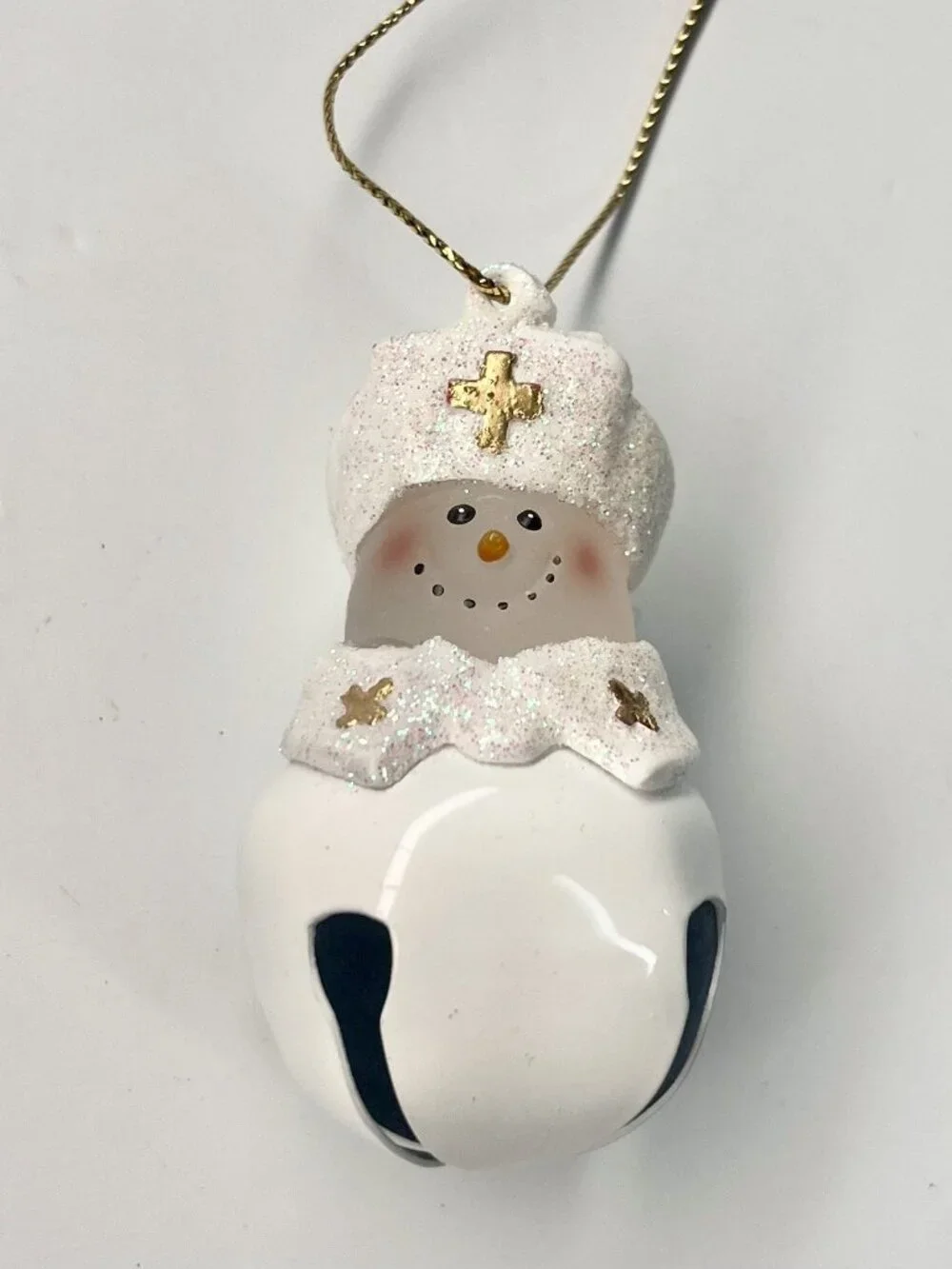Vintage Nurse Jingle Buddies Ornaments Snowman Jingle Bells Christmas Roman